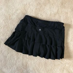 Black, Lululemon skirt/short/skort